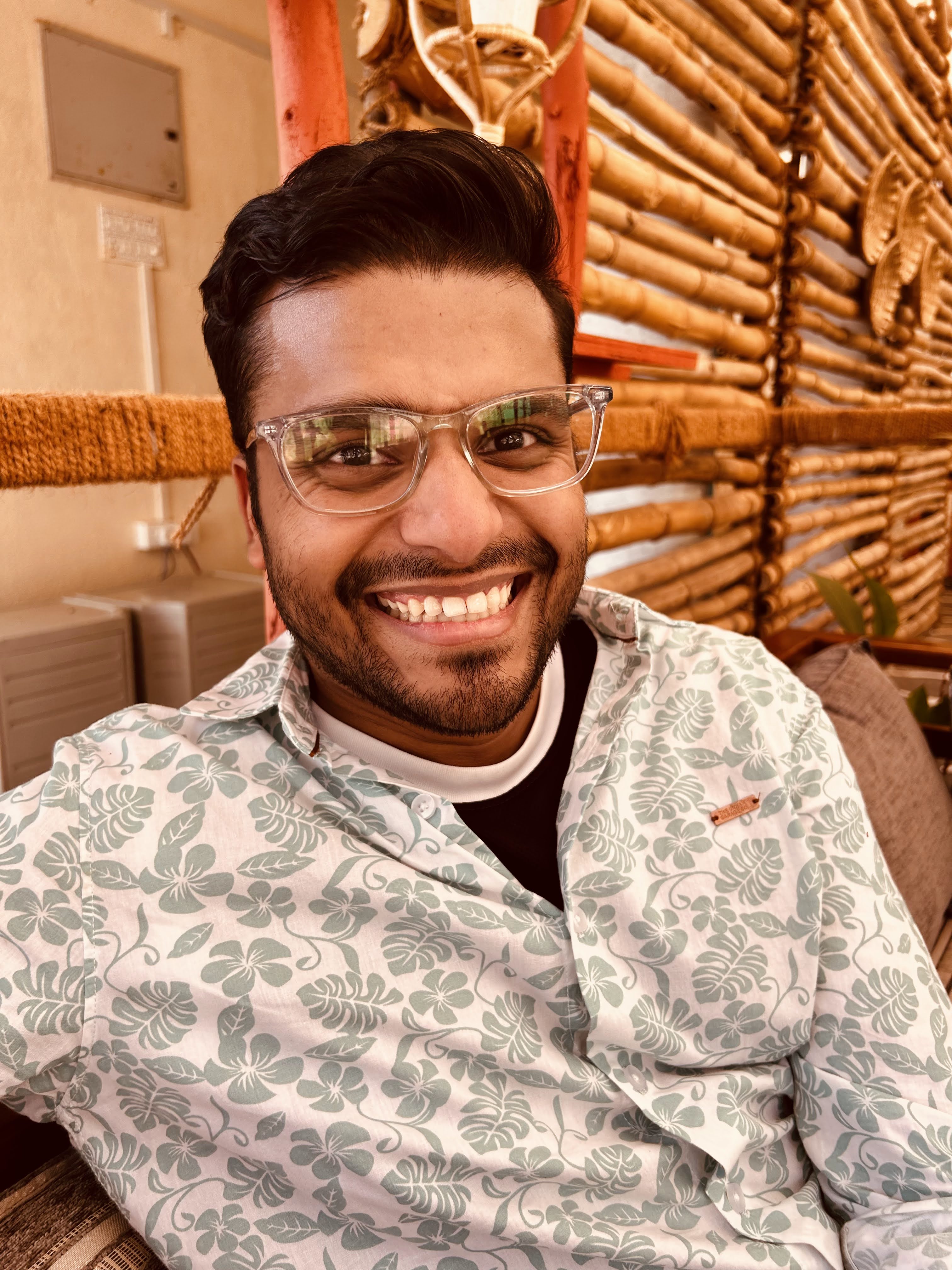 Portrait of Clinton D'Souza